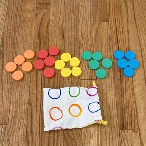 Colorful Learning Discs Set for Kids